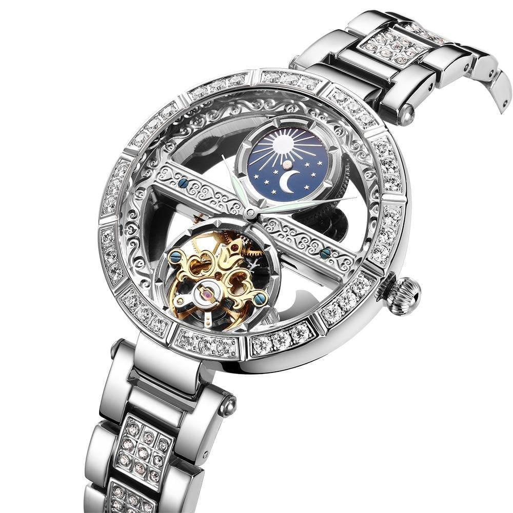 Luxury & Fashion Female Mechanical Watch - For Women USA