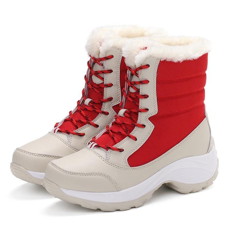 Waterproof Warm Ankle Winter Shoes for Women - For Women USA