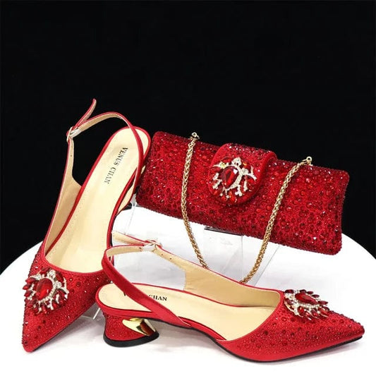 matching shoes and bags