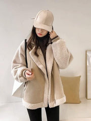 2023 Loose Fur All-in-one Winter Jacket