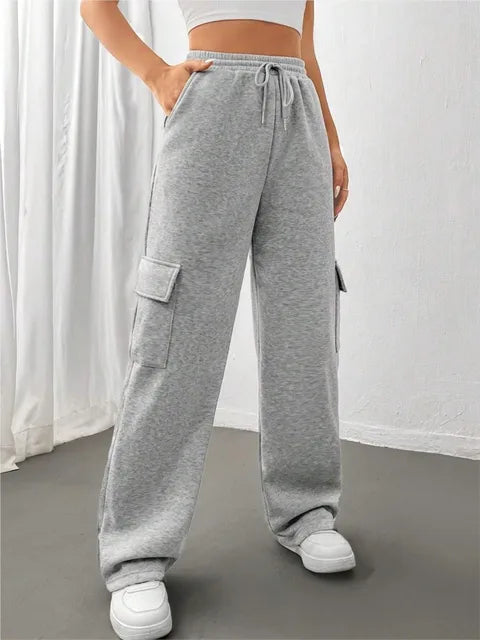 Autumn Women's Wide Leg Sweatpants