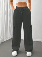 Autumn Women's Wide Leg Sweatpants