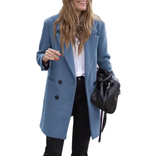 Winter Elegant Lapel Coat