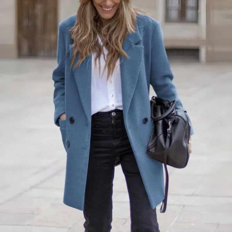 Winter Elegant Lapel Coat