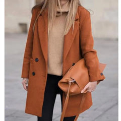 Winter Elegant Lapel Coat