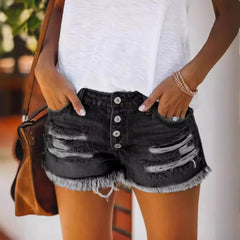 Ripped Vintage Shorts Jeans - FOR WOMEN USA