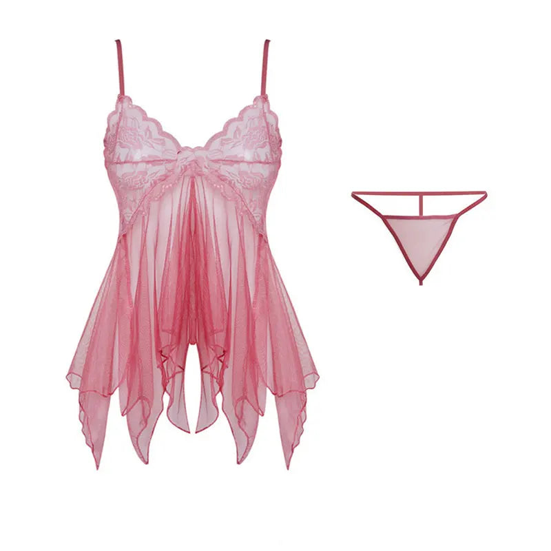 Tulle Suspenders Exquisite Lingerie