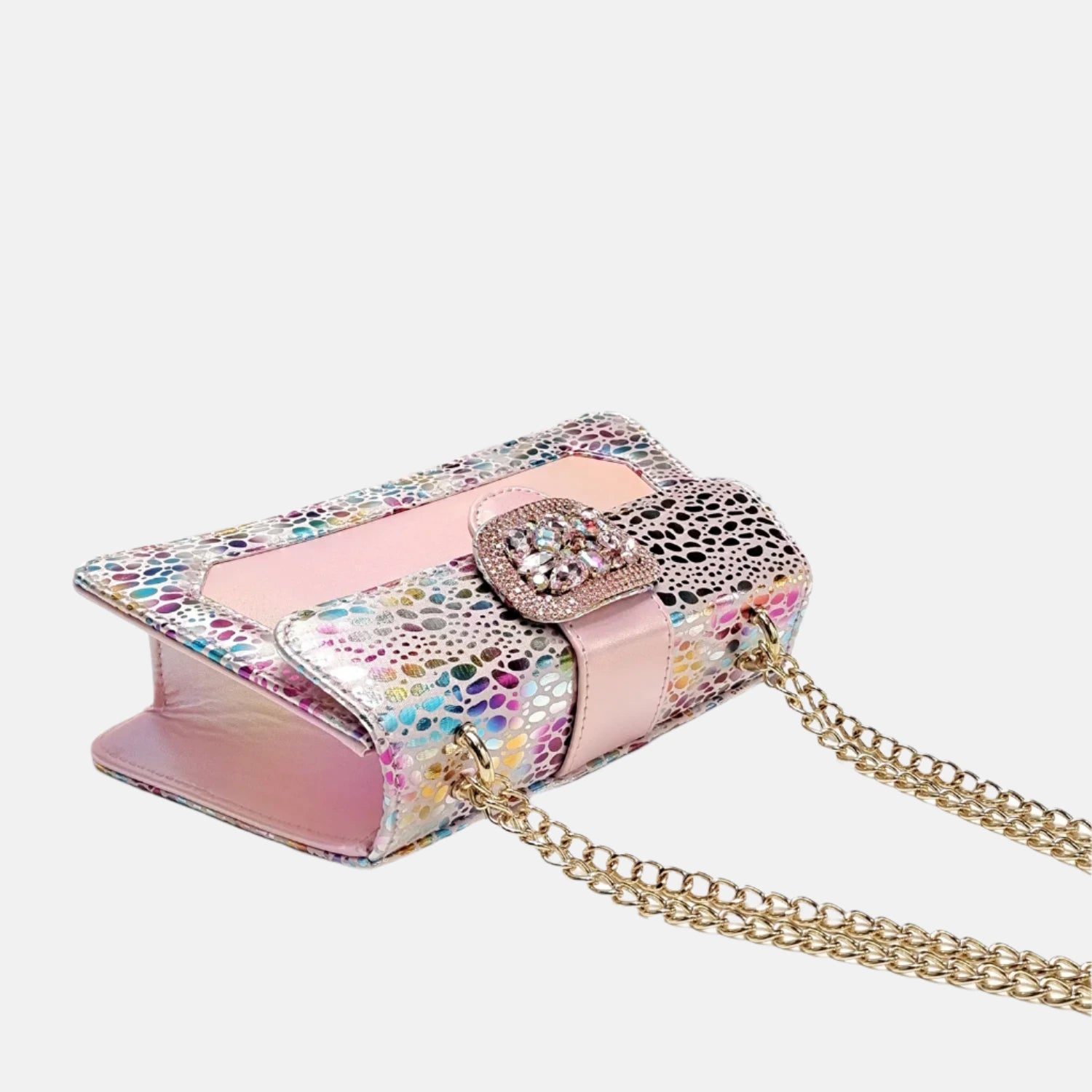 Mix Colorful Shoes And Purse Set