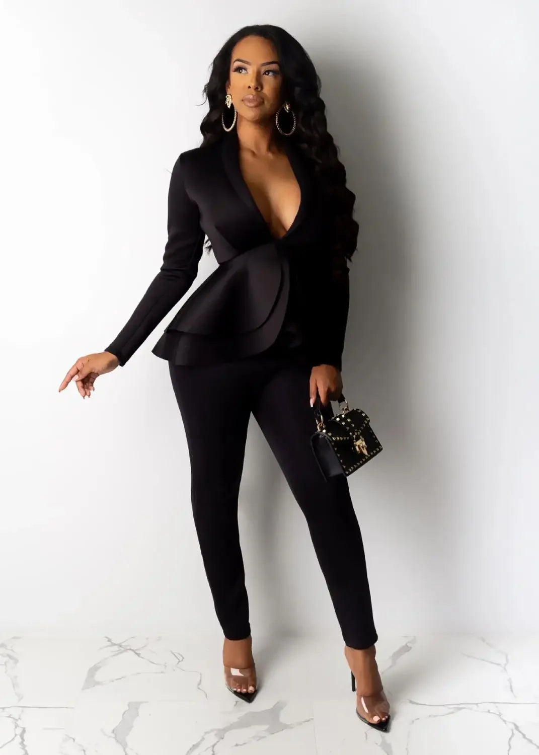Two Piece Office Lady Outfit
