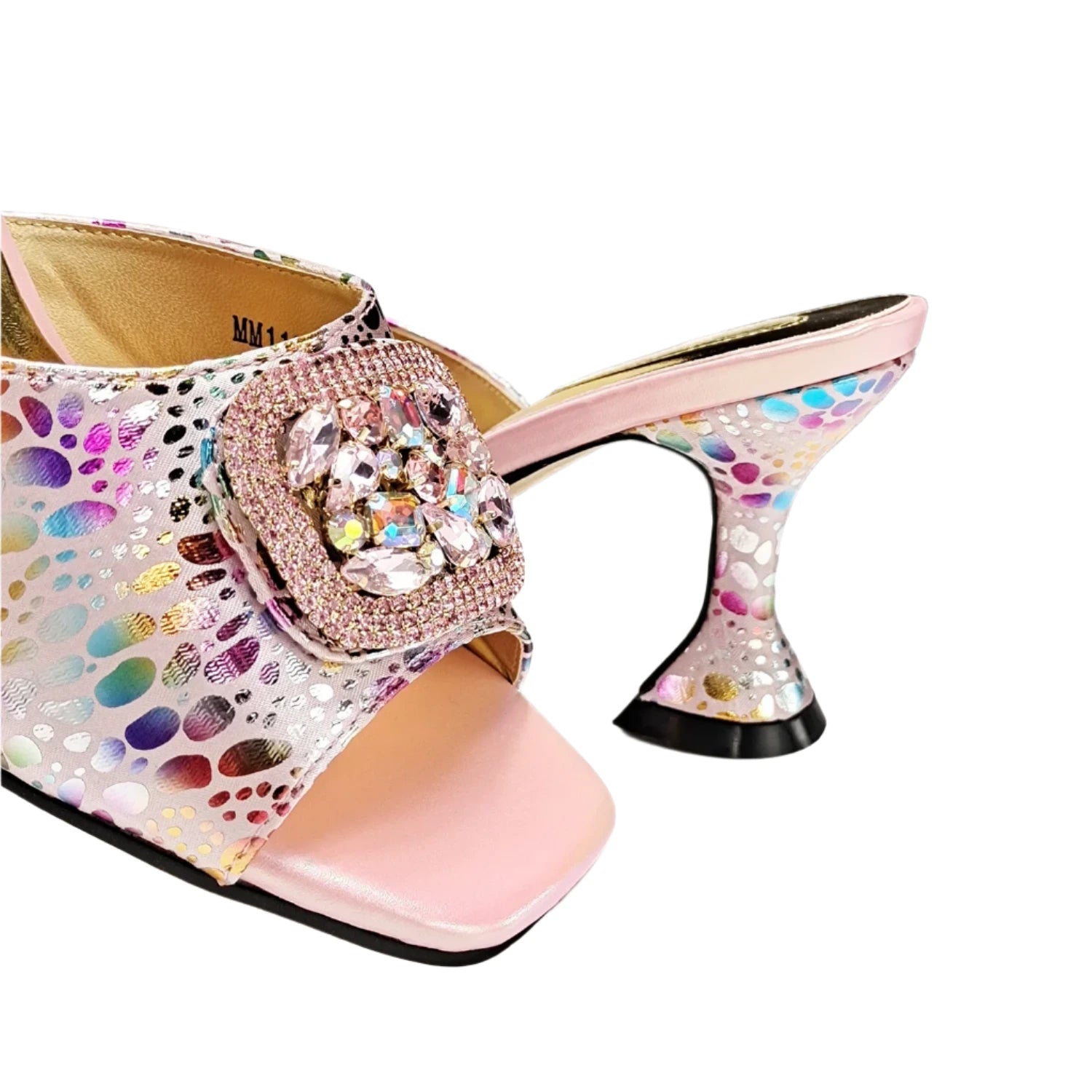 Mix Colorful Shoes And Purse Set