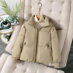 Short Quilted Padded Woman Jacket