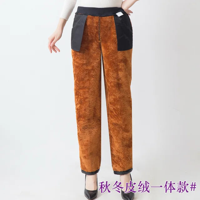 Winter New Women's PU Pants