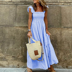 Elastic Sleeveless Summer Sundress