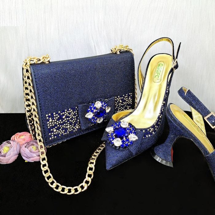 Ladies High Heels And Bags For Wedding