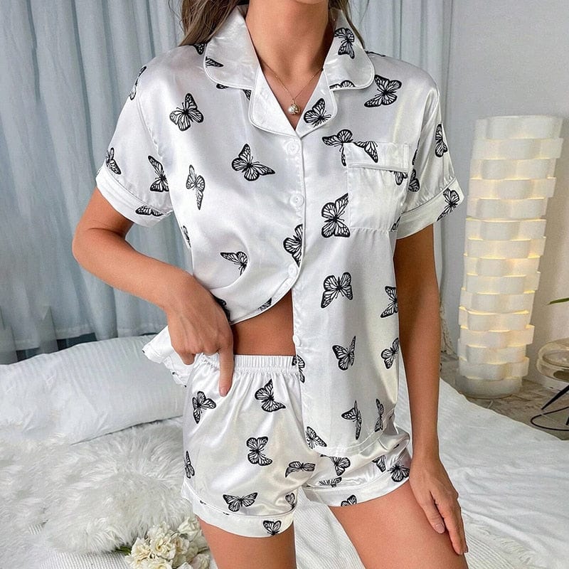 Luxury Satin Silk Pajamas