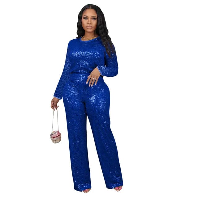 Sequin Two Piece Set for Women