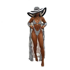 3 Pieces Summer Beach Swimsuit Set - For Women USA