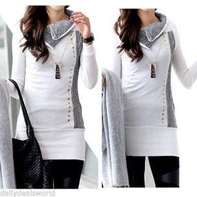 Autumn Long Sleeve Pullover Sweater - For Women USA