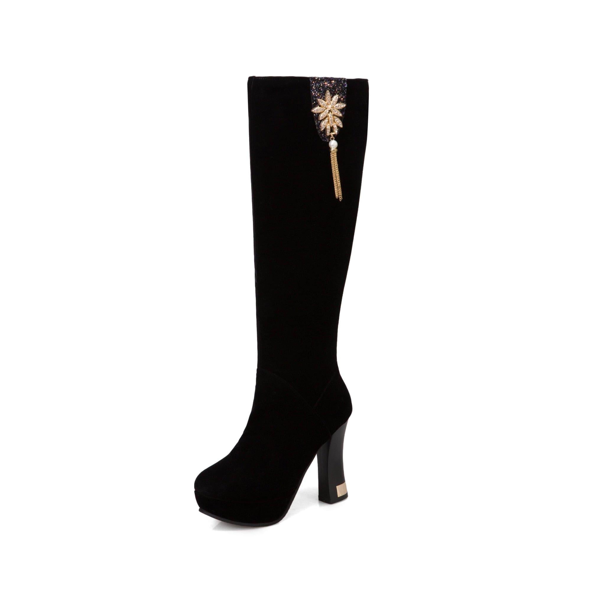 Autumn Luxury Knee High Boots For Women - For Women USA