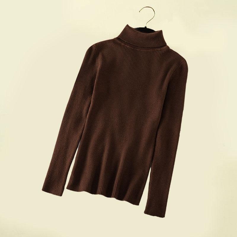 Autumn Turtleneck Pullover Sweater For Women - For Women USA