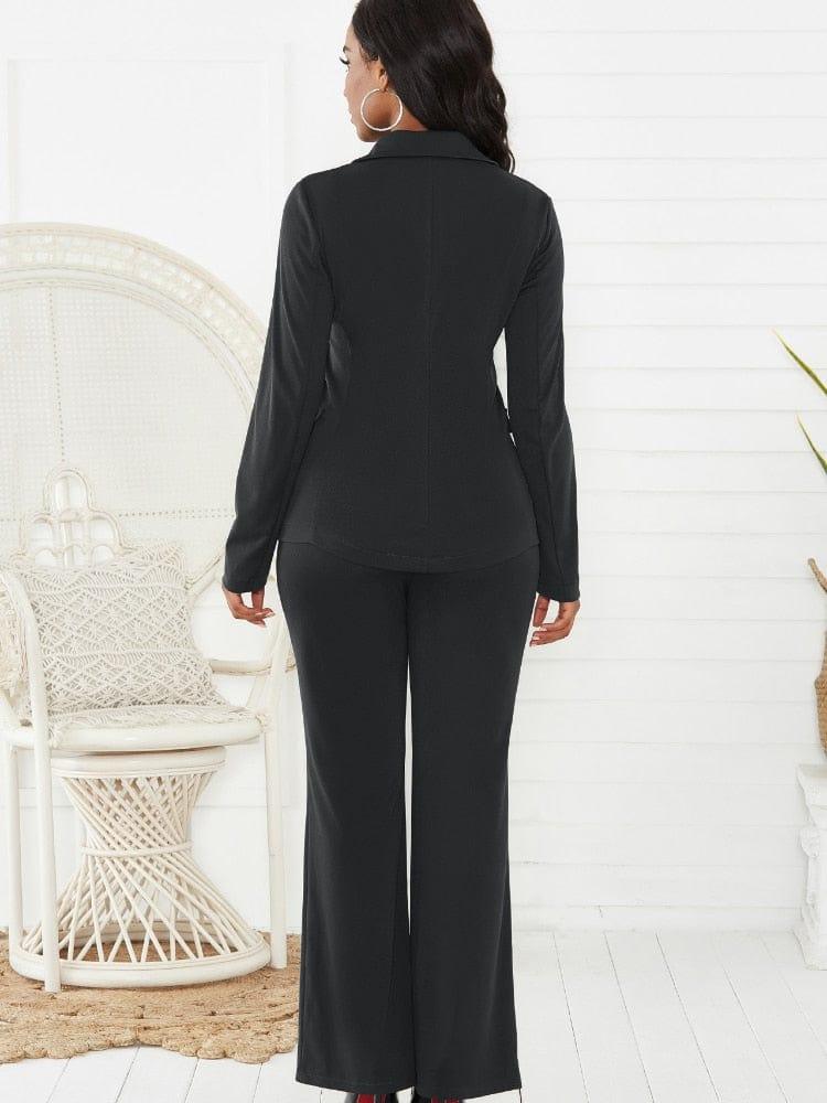 Business Two-Piece Suit and Pants For Women - For Women USA