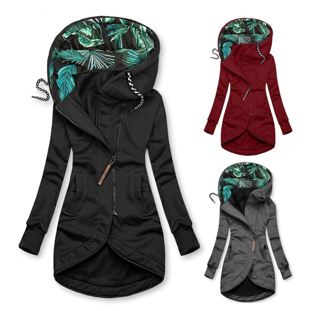 Casual Autumn Lady Outerwear Coat - For Women USA