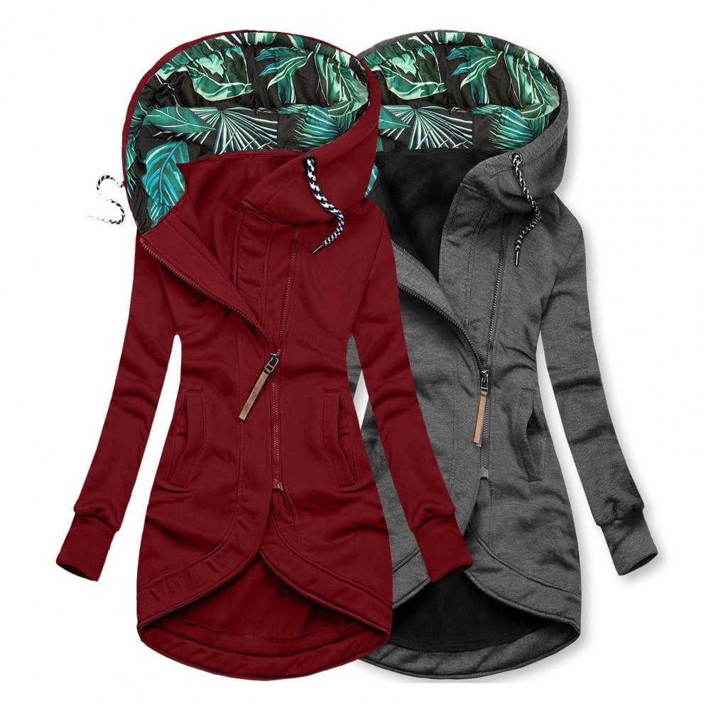 Casual Autumn Lady Outerwear Coat - For Women USA