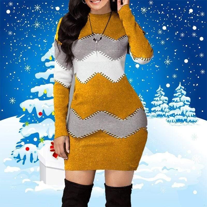Casual Long-Sleeved Christmas Sweater - For Women USA