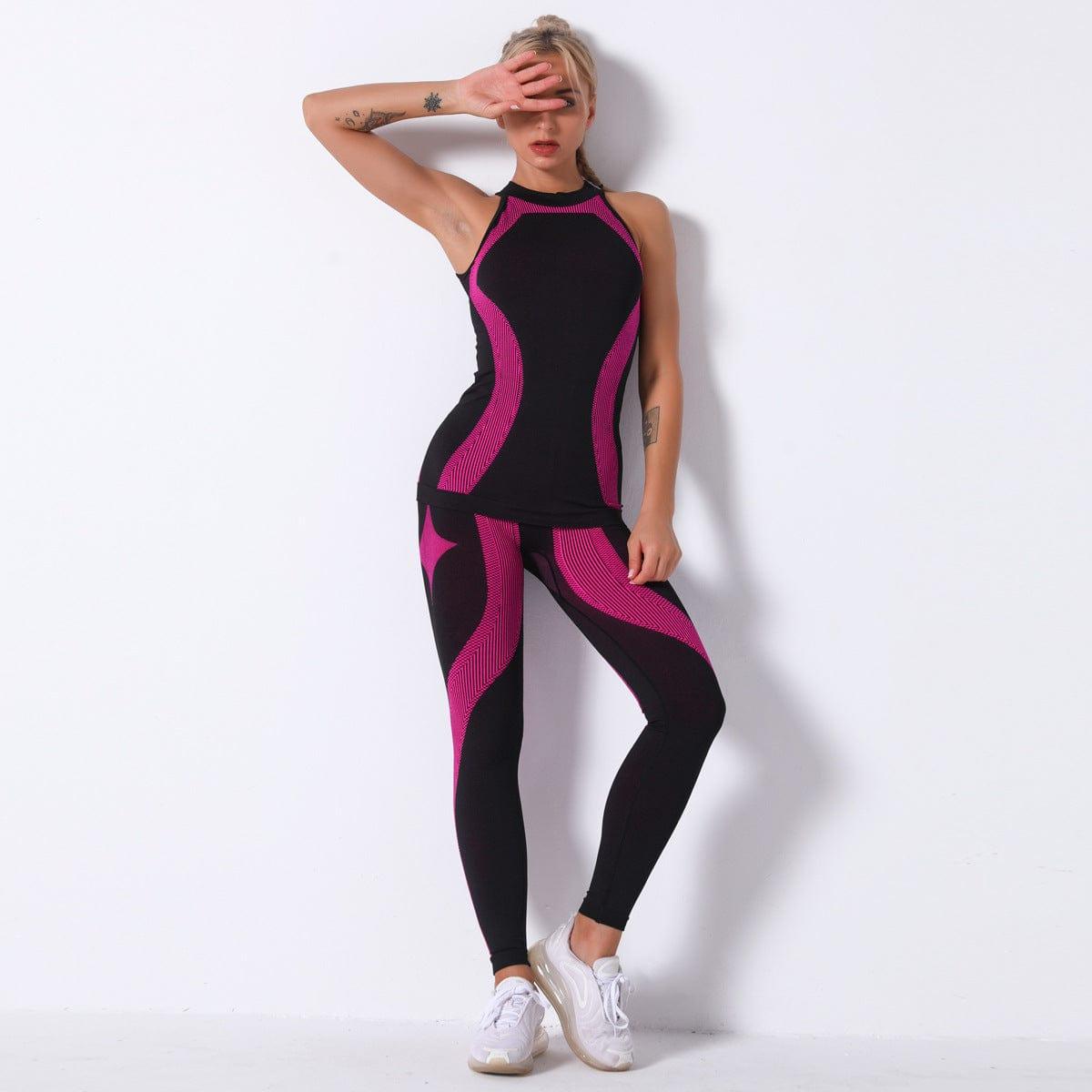 Compressed Sports Suit Female Large Size Gym Jumpsuit - For Women USA