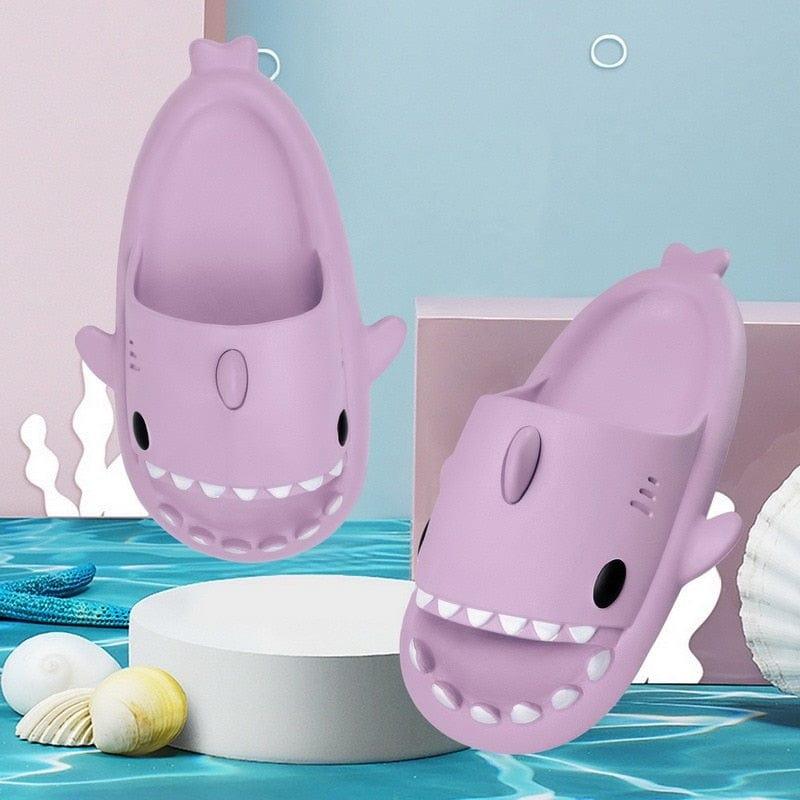 Cute Shark Slippers For Women - For Women USA