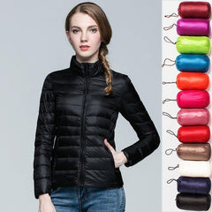 Down Parka Autumn Women Jacket - For Women USA