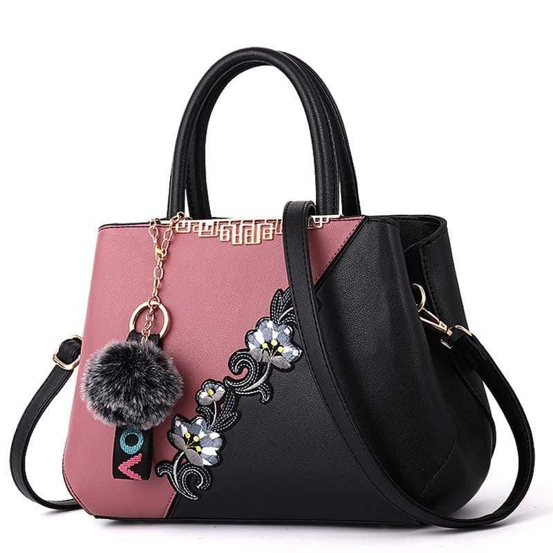 Embroidered Leather Messenger Bags For Women - For Women USA