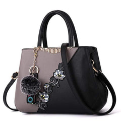 Embroidered Leather Messenger Bags For Women - For Women USA