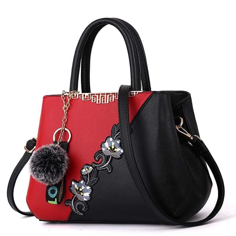 2021 new Embroidered Messenger Bags Women Leather Handbags Hand Bags for  Women Sac a Main Ladies Hand Bag Female bag sac femme