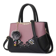 Embroidered Leather Messenger Bags For Women - For Women USA