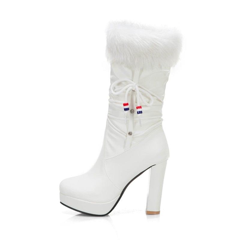 Female Autumn Thick bottom Boots - For Women USA