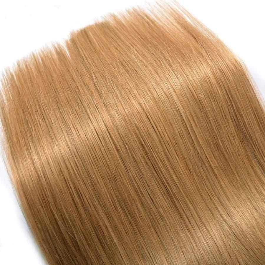 Honey Blonde Bundles Brazilian Straight Hair 100% Human - For Women USA