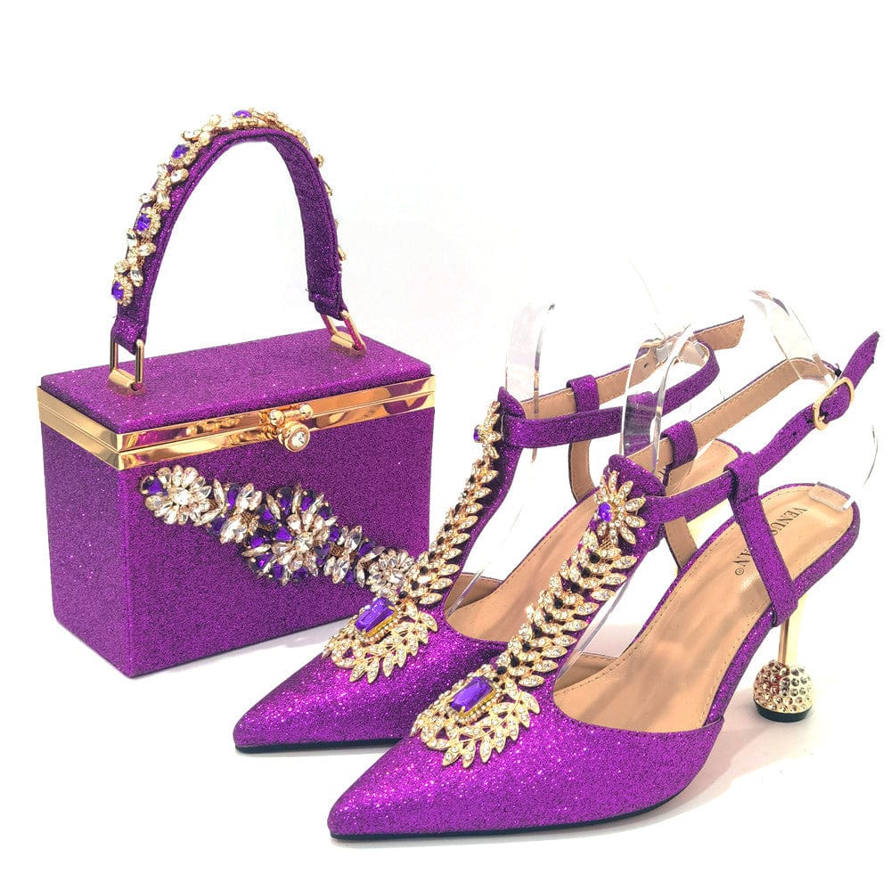 Italian Designer Shoes And Bag Set - FOR WOMEN USA