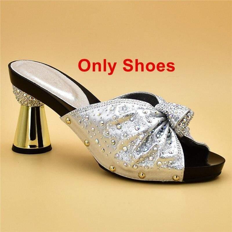 Italian Luxury Shoes And Bag Set - For Women USA