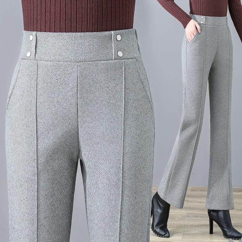 Korean Style Flare Office Pants – For Women USA