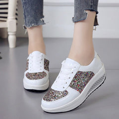 Damen Bling Casual Sneakers