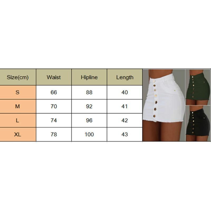 Mini Skirts Strench High Waist for Women - For Women USA