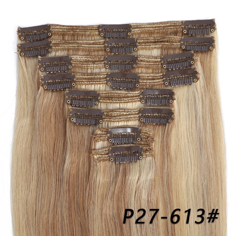 MRSHAIR Clip in Human Hair Extensions - For Women USA