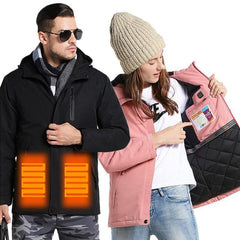 Outdoor USB Heated Hiking Jacket For Women/Men - For Women USA