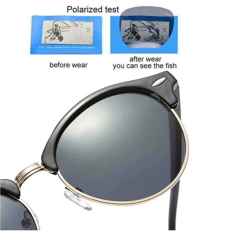 Polarized Cool Round Sun Glasses Fashion Driving For Women - For Women USA