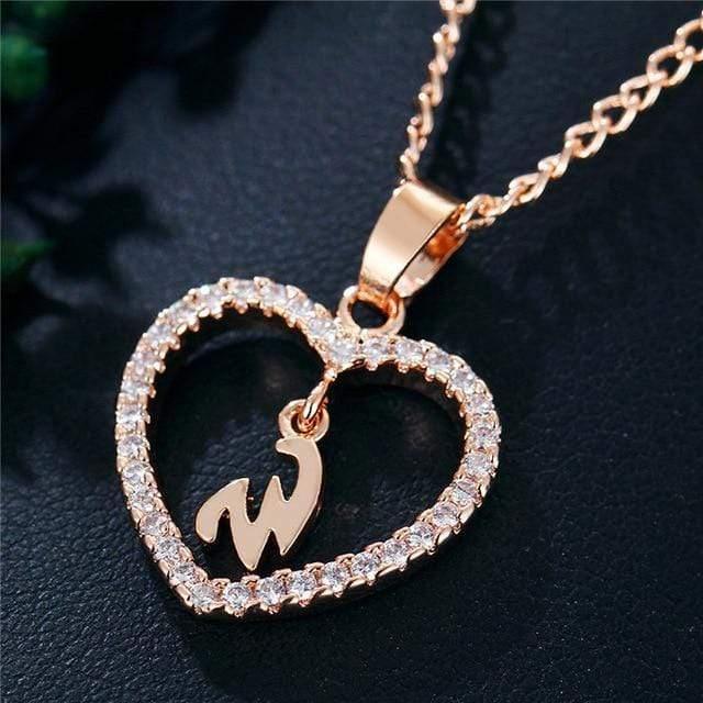 Romantic Love Pendant Necklace For Girls - For Women USA