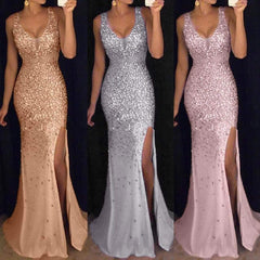 Sparkly Bodycon Gown & Elegant Party Dress For Women - For Women USA