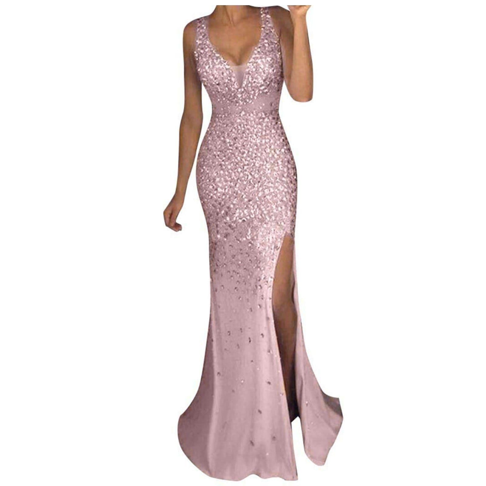 Sparkly Bodycon Gown & Elegant Party Dress For Women - For Women USA