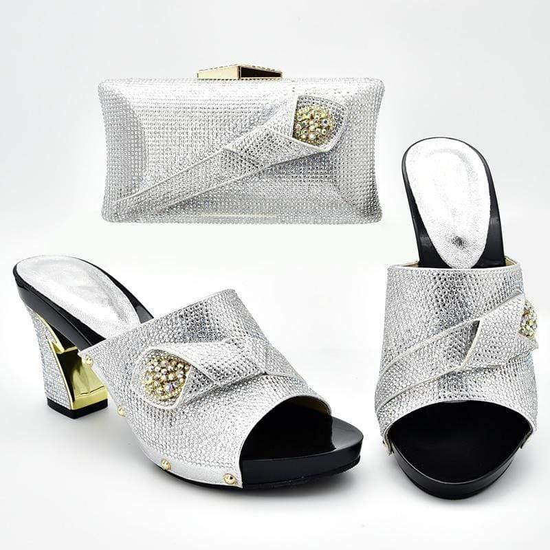 Special African Shoes and Bag Set - For Women USA