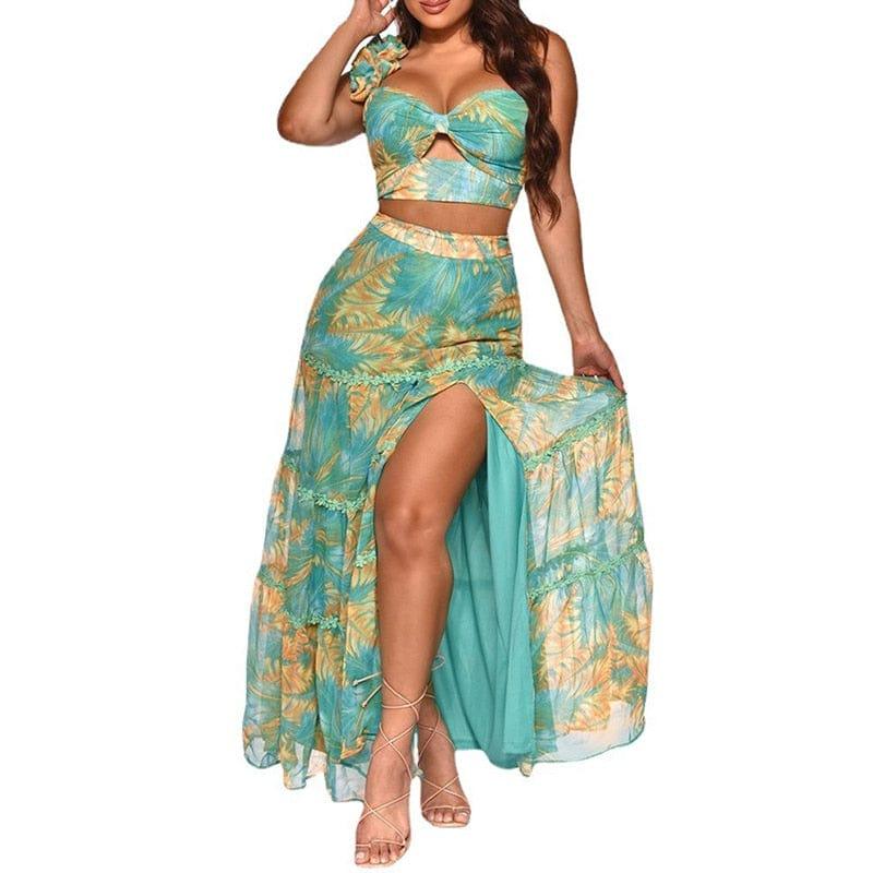 Summer Women Sexy Slim Two Piece Set - For Women USA